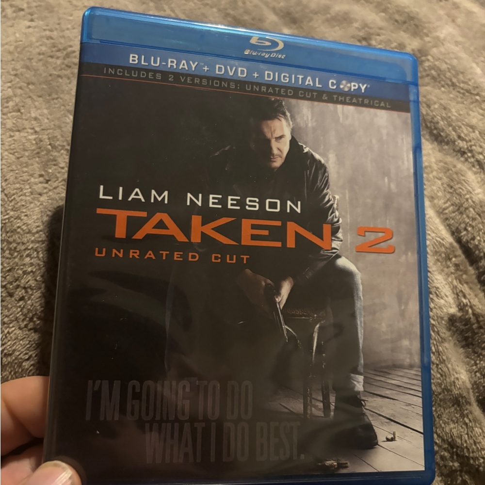 Taken 2 DVD only movie Unrated Cut